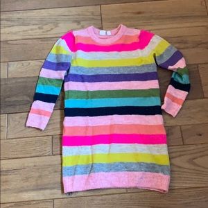 Gap Striped Sweater Dress